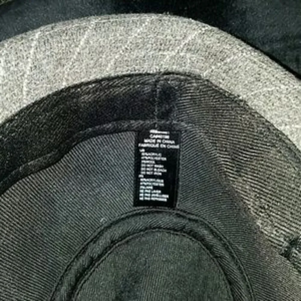 Fedora‎ hat wool bland gray